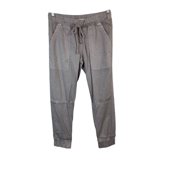 Cloth & Stone Beige Womens Jogger Pants Elastic Waist Drawstring Size Small Tenc - Picture 1 of 14